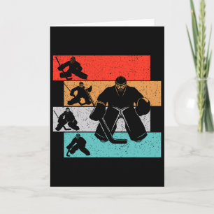 Eishockey Torwart Hockey Spieler Kinder Jungen Jug Karte