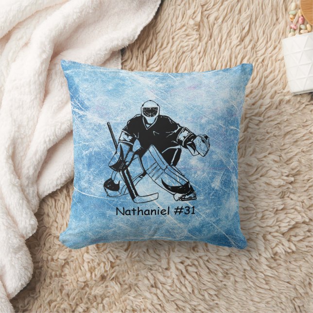 Eishockey-Torwart Kissen (Decke)