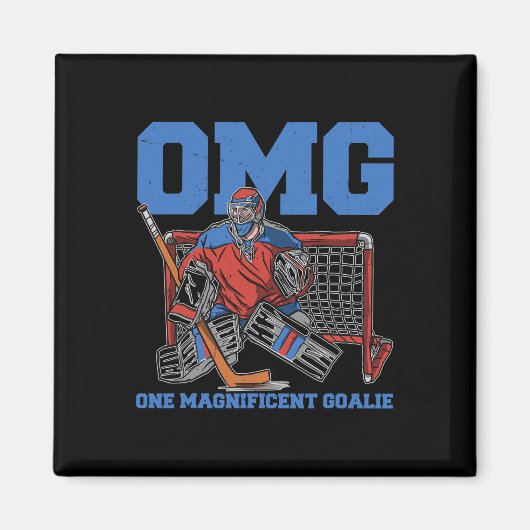 Eishockey-Torwart  Magnet (Vorne)