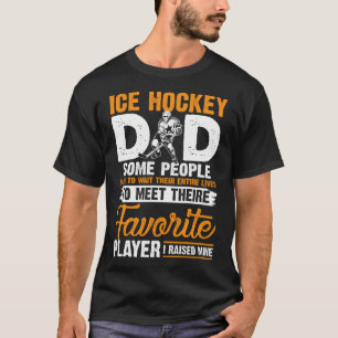 Eishockey-Vater, den ich anhob, mein Lieblingsspie T-Shirt