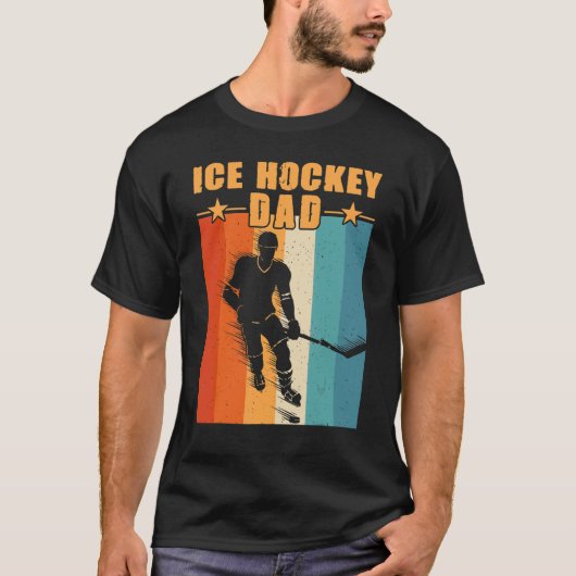 Eishockey-Vater T-Shirt (Vorderseite)