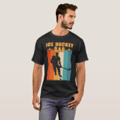 Eishockey-Vater T-Shirt (Vorne ganz)
