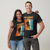Eishockey-Vater T-Shirt (Unisex)