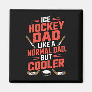 Eishockey-Vater wie ein normaler Vater, aber coole Magnet