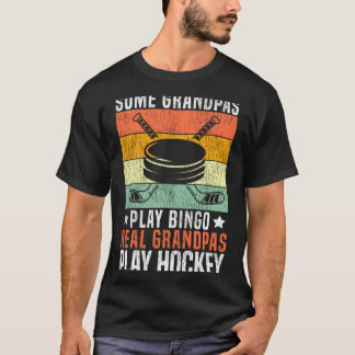 Eishockey Vintage Opa Retro Einige Omas und Opas T-Shirt