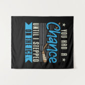 Eishockey Wandteppich (Vorderseite (Horizontal))