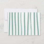 Eishockey-Wäscheleine Windeln-Raffelkarte Einladung (Rückseite)