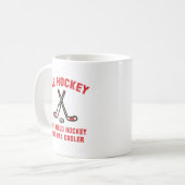 Eishockey-Weg Cooler Kaffeetasse (Vorderseite Links)