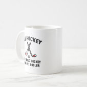 Eishockey-Weg Cooler Kaffeetasse (Vorderseite Links)