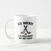 Eishockey-Weg Cooler Kaffeetasse (Links)