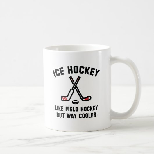 Eishockey-Weg Cooler Kaffeetasse (Rechts)