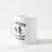 Eishockey-Weg Cooler Kaffeetasse (Vorderseite Links)
