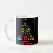 Eishockey Weihnachtsbaum Ornamente Spaß Weihnachts Kaffeetasse (Links)
