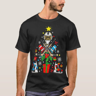 Eishockey Weihnachtsbaum TTA T-Shirt