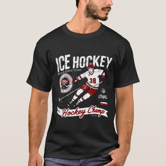 Eishockey-Weltwettbewerb T-Shirt (Vorderseite)