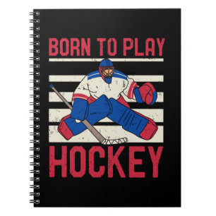 Eishockey-Wintersport Notizblock