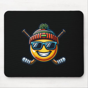 Eishockey-Zitrone Cool Sport Spaß Sticks  Mousepad