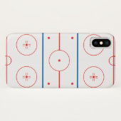 Eishockeybahn Case-Mate iPhone Hülle (Rückseite (Horizontal))