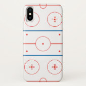 Eishockeybahn Case-Mate iPhone Hülle (Rückseite)