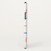 Eishockeybahn Case-Mate iPhone Hülle (Hinten/Rechts)