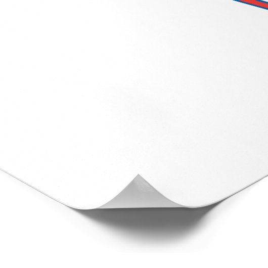 Eishockeybahn Poster (Ecke)