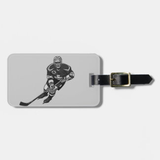 Eishockeydesignmarken Gepäckanhänger