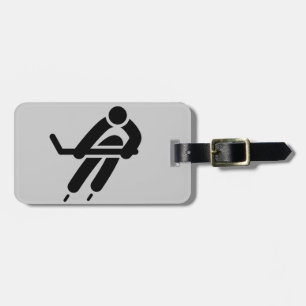 Eishockeydesignmarken Gepäckanhänger