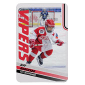 Eishockeyhandelskarte Magnet (Vertikal)