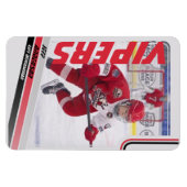 Eishockeyhandelskarte Magnet (Horizontal)