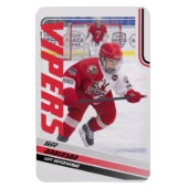 Eishockeyhandelskarte Magnet (Vertikal)