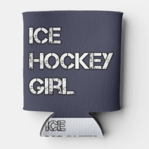 Eishockeymädchen Dosenkühler