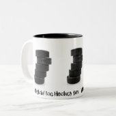 Eishockeypucks ... Tasse (Vorderseite Links)
