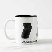 Eishockeypucks ... Tasse (Links)