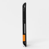 Eishockeyreferent Zebra Stripe Personalisiert Case-Mate iPhone Hülle (Hinten/Links)