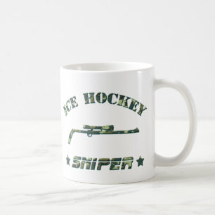 Eishockeyschläger Grüne Camouflage Kaffeetasse