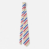 Eishockeyschläger Inspiriert Stripes Necktie Krawatte (Rückseite)