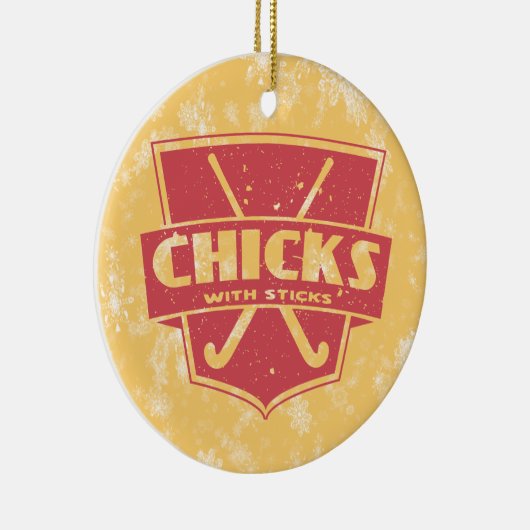 Eishockeyschläger Keramikornament (Rechts)