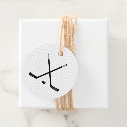 Eishockeyschläger Puck Net Team Player Game Geschenkanhänger (Beispiel)