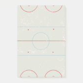 Eishockeyschläger Rink gestört Style Grafik Post-it Klebezettel (Vorderseite)