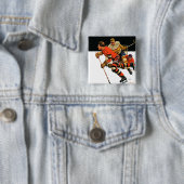 Eishockeyspiel Button (Beispiel)