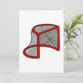 Eishockeyspiel Einladung (Stehend Vorderseite)