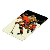 Eishockeyspiel Magnet (Linke Seite)