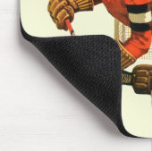 Eishockeyspiel Mousepad (Ecke)