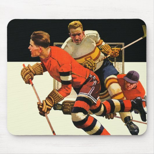 Eishockeyspiel Mousepad (Vorne)