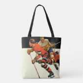 Eishockeyspiel Tasche (Rückseite)