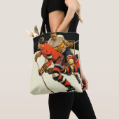 Eishockeyspiel Tasche (Von Nahem)