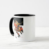 Eishockeyspiel Tasse (Vorderseite Links)