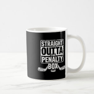 Eishockeyspieler direkt aus der Strafbank  Kaffeetasse
