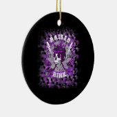 Eishockeyspieler direkt über der Strafe Keramik Ornament (Rechts)