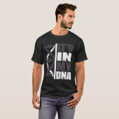 Eishockeyspieler-Dna  T-Shirt (Vorne ganz)